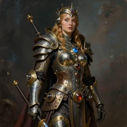 Mystical Valkyrie, Regal, Realistic, Refined, Detailed Digital Art, Oil Painting, William-Adolphe Bouguereau, Art Frahm, Steampunk, Walt Disney (1937), Highly Detailed, Cinematic Lighting, Unreal Engine, octane render, vray, 4k, super wide angle