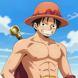 luffy using gear 5