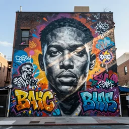 epic graffiti mural nyc