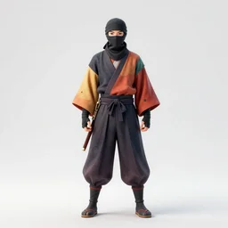 wide angle full body portrait shot of a ninja wearing flowing colourful clothes, highly detailed face, detailed eyes, in battle with a dragon, alphonse mucha, rhads, ross tran, artstation, artgerm, octane render, 1 6 k