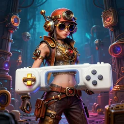Steampunk Nintendo Wii