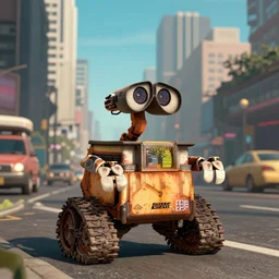 WALL-E in sin city