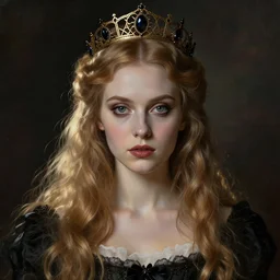 ( ( gothic # ) ) princess portrait *. *. by alvar aalto * *, highly detailded