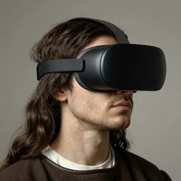 vr helmet wear in renaissance, giotto