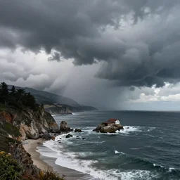 plarp storm wipes out the entire west coast of the U.S.