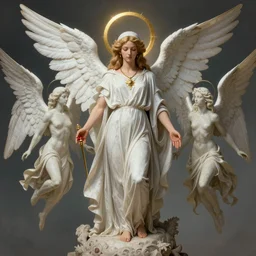 biblically accurate angel, malakh; seraphim; ophanim, 4k