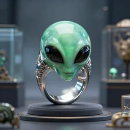 An alien ring of great power, product showcase
