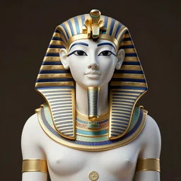 art deco egyptian pharoh, female,