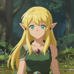 a portrait of ranstar as an elf