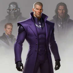 General Grievous wearing a dark purple suit, elegant, digital painting, concept art, smooth, sharp focus, illustration, from StarCraft by Ruan Jia and Mandy Jurgens and Artgerm and William-Adolphe Bouguerea