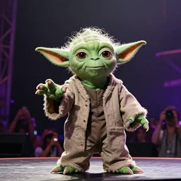 Yoda performing at ultra Miami