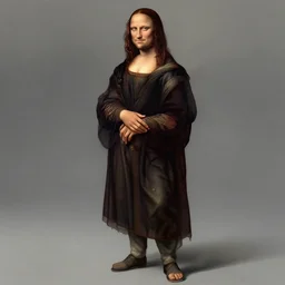 leonardo da vinci full body anime style representation, colorized, concept art, highly detailed, high quality