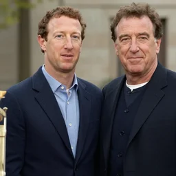 mark zuckerberg with marlon brando in the 1 9 4 0's movie not even once