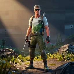 screenshot of walter white in fortnite