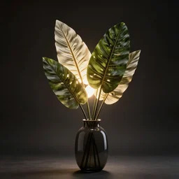 i dream of a vase flowers, modern, studio, backlite leaves