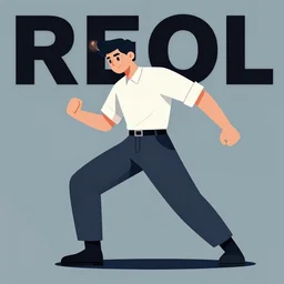 ( ( dither ) ), editorial illustration portrait of reol, dynamic pose, modern art deco, colorful, ( ( mads berg ) ), christopher balaskas, victo ngai, rich grainy texture, detailed, dynamic composition, wide angle, moebius, matte print, glitch art, ( ( dieter rams ) )
