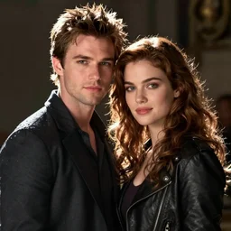stefan and damon from the vampire diaries full shot
