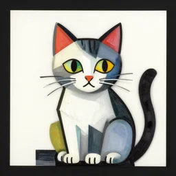in cat flower picasso