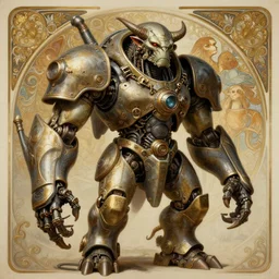 vintage 1 8 0 0's exposed potograph of a portrait of anthropomorphic mecha - orc protoengineer biohacker, intricate, elegant, highly detailed animal monster, digital painting, artstation, concept art, smooth, sharp focus, illustration, art by artgerm and greg rutkowski and alphonse mucha, 8 k