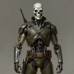 spanish soldier phantom as t - 8 0 0 terminator, highly detailed, digital painting, artstation, concept art, matte, sharp focus, illustration, art by artgerm and greg rutkowski and alphonse mucha