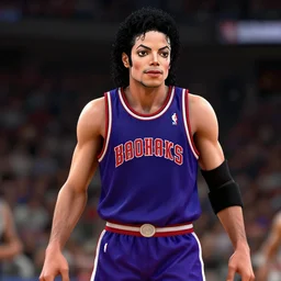 michael jackson in nba 2 k 2 3, ultra detailed, octane render