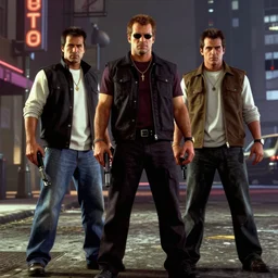 scene from the 1 9 9 2 film terminator 2 in grand theft auto vice city