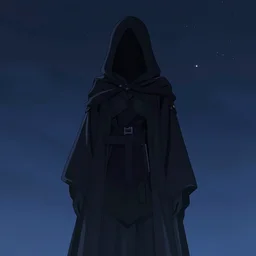 Nyx, cloaked in the night sky