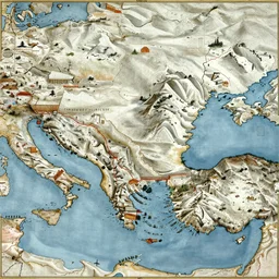 map of shambala by fra mauro