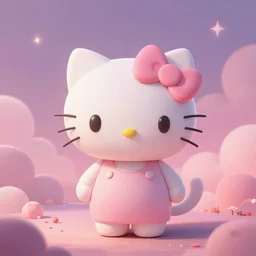 elokitty, cat. digital painting, Trending on Artstation, DeviantArt, cinematic lighting, dreamscape maximized, vibrant mood, rose tones, concept art, smooth illustration, ethereal - H768