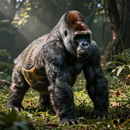 turtle gorilla hybrid, photography