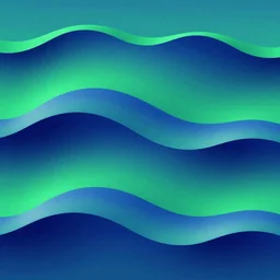 smooth waves, blue and green, graphic design background, dribble