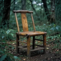extreme resolution, chair in the forest wenjun lin