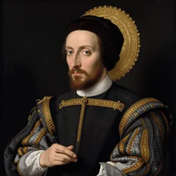 renaissance portrait of mutahar anas
