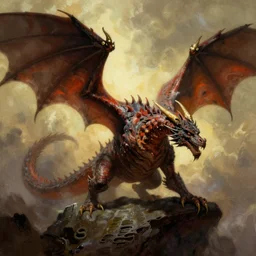 dragon by frank frazetta
