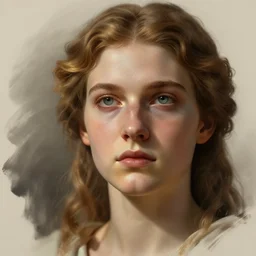game asset sheet, greek face closeup