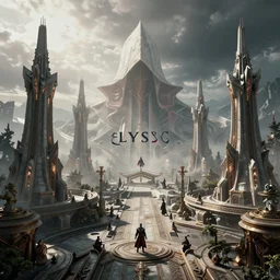elysium fields from assassins creed. Intricate. Very detailed 8k. Fantasy horror. Sharp. Cinematic post-processing. Unreal engine. Nanite. Ray tracing. Parallax. Tessellation