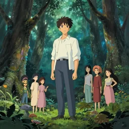 maximalist otherworldly forest prince, trending on pixiv fanbox, painted by makoto shinkai takashi takeuchi studio ghibli, akihiko yoshida, yoshitaka amano, wangechi mutu, clean cel shaded vector art. shutterstock. behance hd by lois van baarle, artgerm, helen huang, rossdraws, illustration