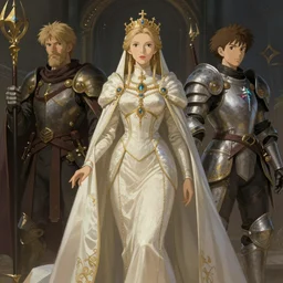empress, fire emblem, art by studio ghibli and j. c. leyendecker and greg rutkowski and artgerm, portrait, d & d, fantasy, highly detailed, digital painting, trending on artstation, concept art, sharp focus, illustration