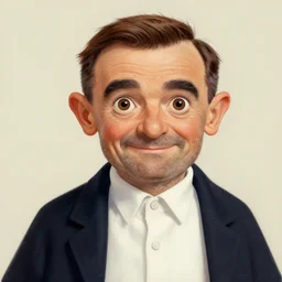 artwork of mr beans by greg rutkowski, by karol bak, by anato finnstark, brush strokes, 4 k resolution