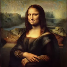 gothic american by leonardo da vinci, oil painting, frisson, sfumato