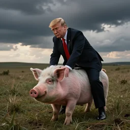 Putin giving trump a piggyback ride