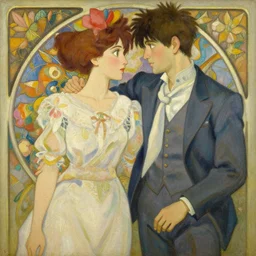 absolutely, you are the best as it is, it will always be. oil painting, byross tran and alphonse mucha greg rutkowski makoto shinkai