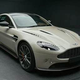 Aston Martin made of human bones, realistic, cinematic shot, photorealistic, depth of field