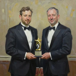 award winning impasto painting