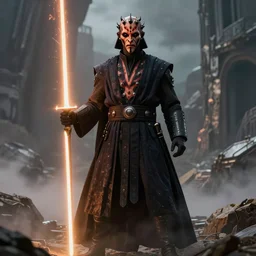 darth maul as light side jedi, heroic