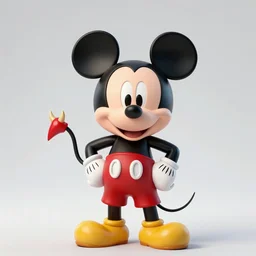 mickey mouse AS THE DEVIL