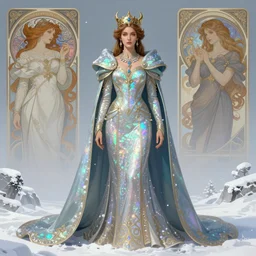 iridescent opal viking warrior, regal, elegant, winter, snow, beautiful, stunning, hd, illustration, epic, d & d, fantasy, intricate, elegant, highly detailed, wide angle, digital painting, artstation, concept art, smooth, sharp focus, illustration, wallpaper, art by artgerm and greg rutkowski and alphonse mucha and jin xiaodi