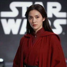 star wars portrait by ayami koyima, nemoidian senator, wearing red robes, sharp foccus, artstation hq.