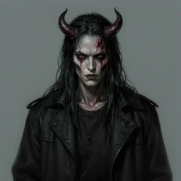 portrait of Demon from Insidious (2010), highly detailed, centered, solid color background, digital painting, artstation, concept art, smooth, sharp focus, illustration, Jason Edmiston, donato giancola, Joseph Christian Leyendecker, Les Edwards, Ed Repka, WLOP, Artgerm