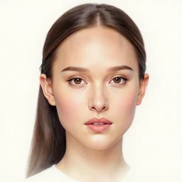 jim lee!!! ink colorised airbrushed gouache sketch by jim lee close up headshot of chinese natalie portman as superhero in the style of jim lee, x - men superhero comic book character by jim lee